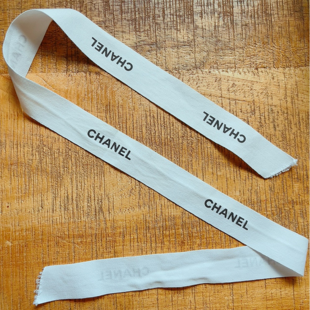 Chanel fabric ribbon